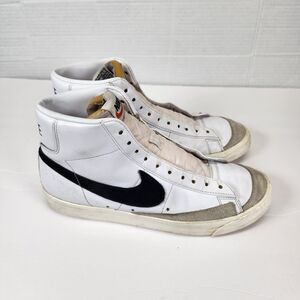 Size 10.5 - Nike Blazer Mid 77 Vintage White Black 2019